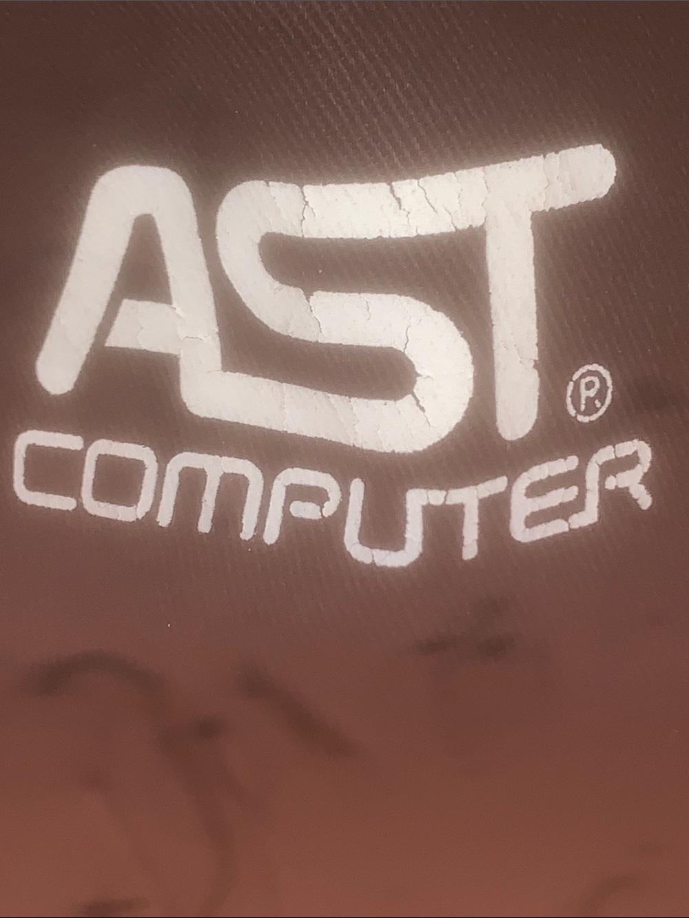 AST digital 1980/1990 IT tech developing hat